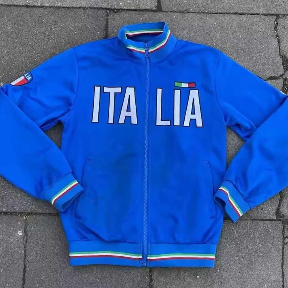 Vintage Italia Soccer Zip Up